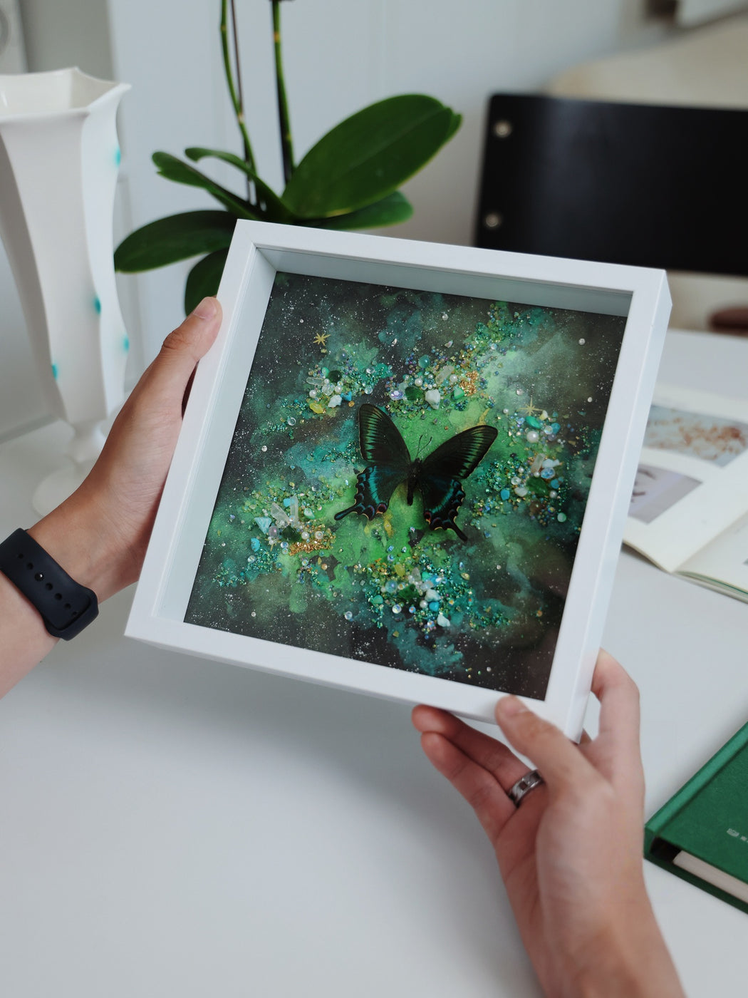 Emerald Forest Study — Papilio bianor